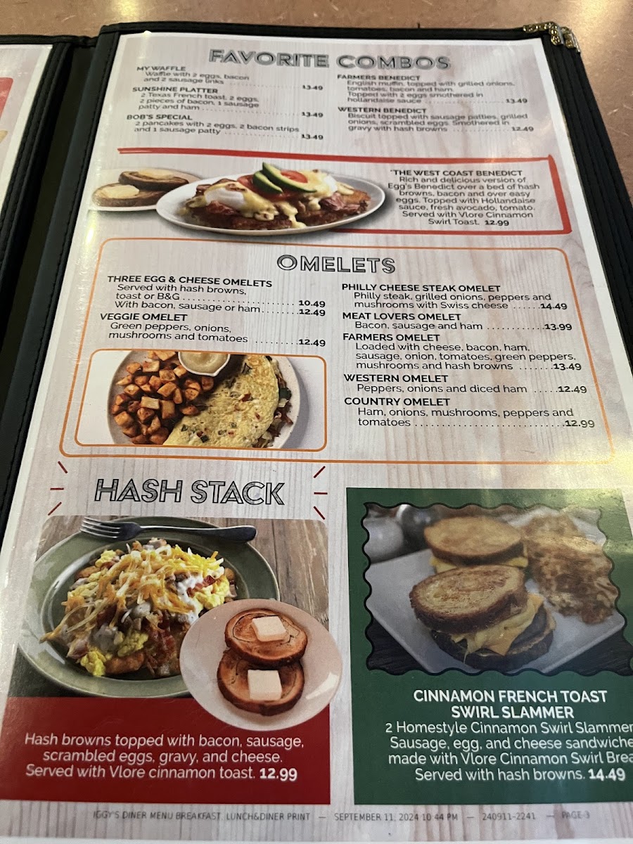 Iggy's Diner Menu - Image 5