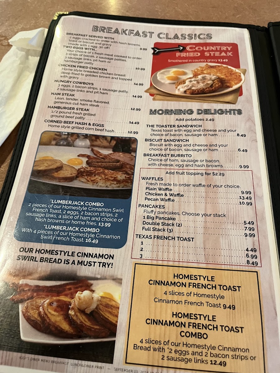 Iggy's Diner Menu - Image 6